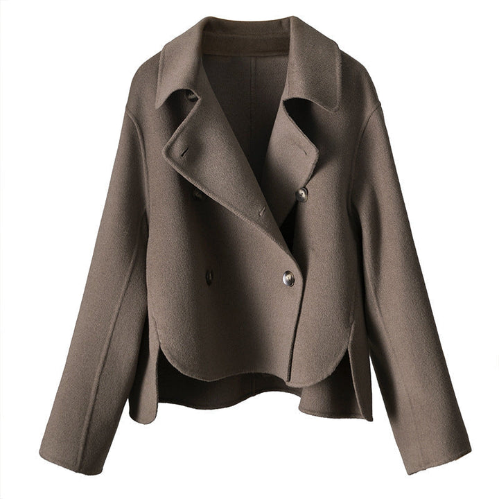 Dam Fashion kort ärm Pullover jacka