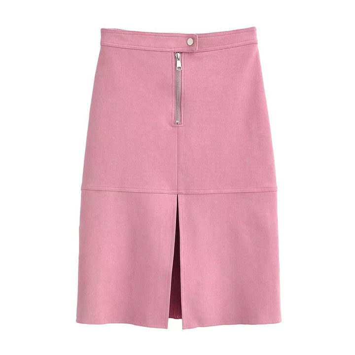 Dam Kort Jacka med Belted Midja, Asymmetrical Lapel, och Peplum Fåll