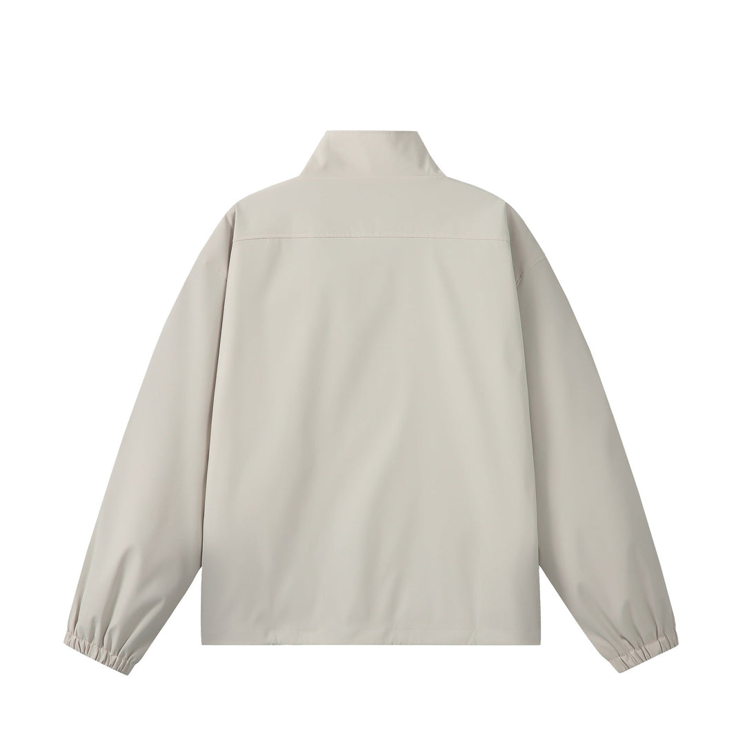 Unisex Lätt, Packable Funktionell Jacka i Oversized Boxig Skärning med Ståkrage