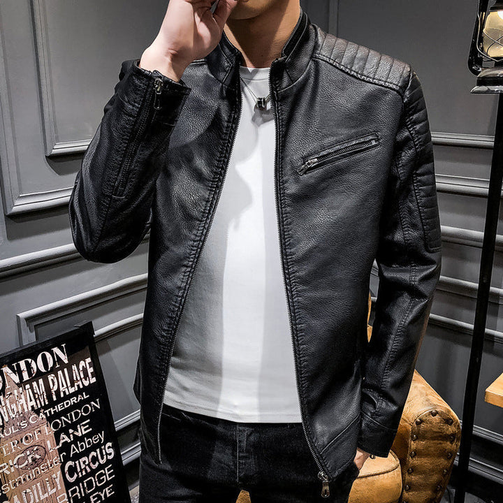 Herr Stilren Biker Jacka