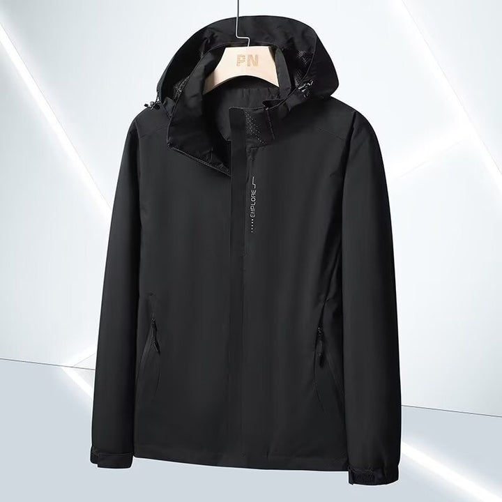 Herr softshell utomhusjacka