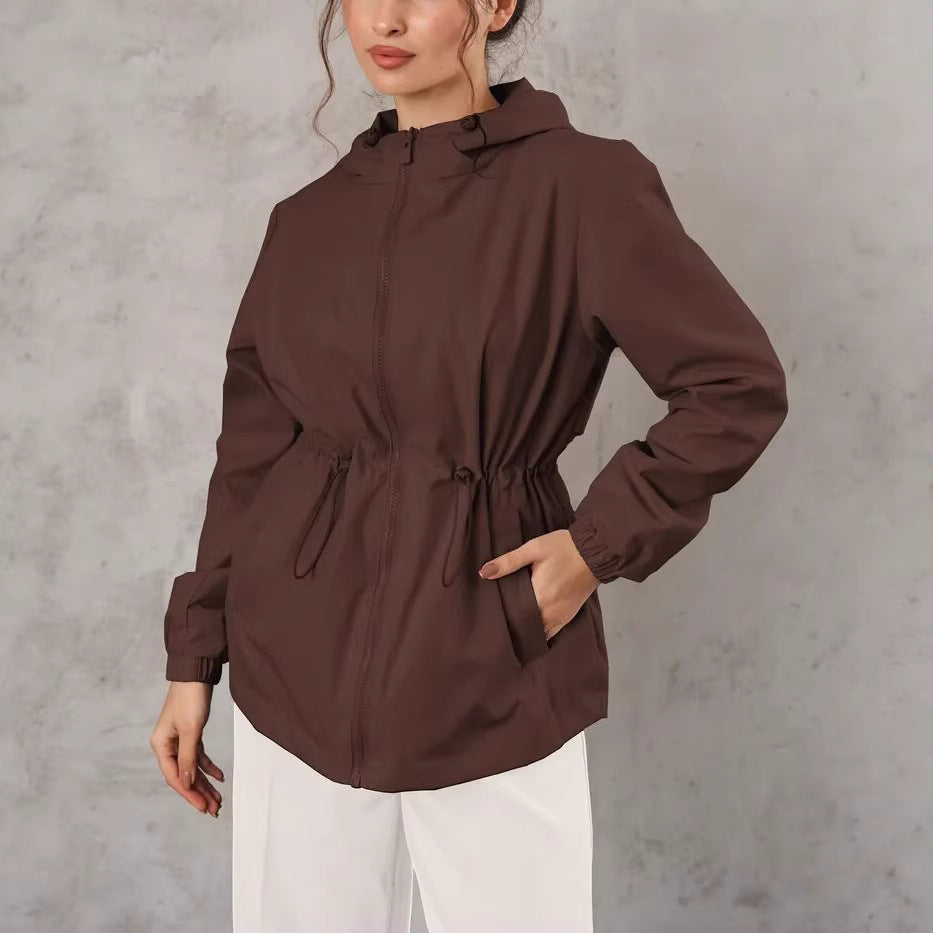 Dam sportig outdoorjacka