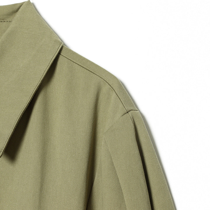 Dam kort Boxy Utility jacka med Pleats och Flap fickor
