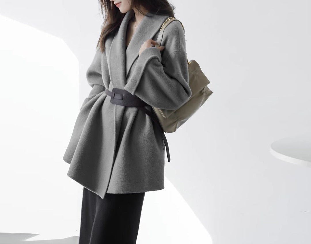 Dam stilren och elegant Wrap jacka