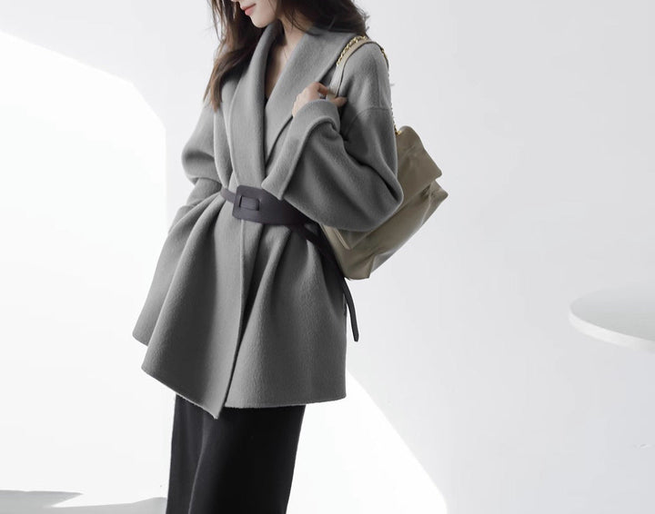 Dam stilren och elegant Wrap jacka