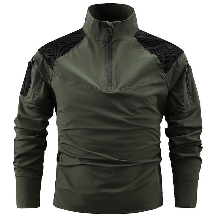 Herr Funktionell Pullover med Ståkrage