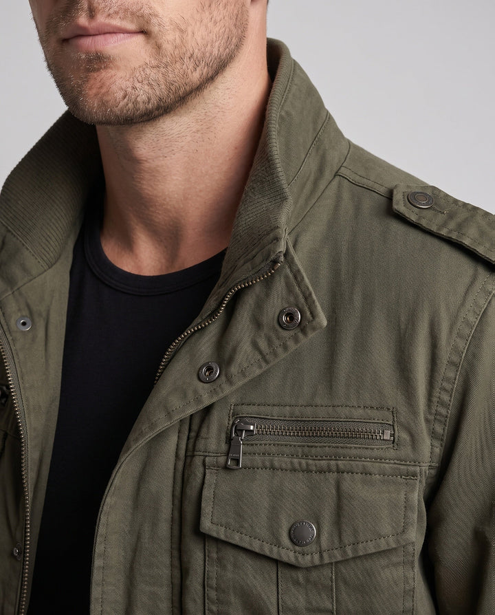 Herr Termo Funktion Blouson tillverkad av robust canvas med Sherpa innerfoder