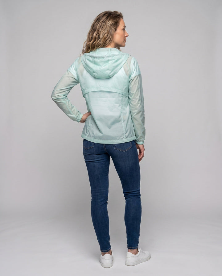 Dam multifunctional UV-skydd jacka med lätt material