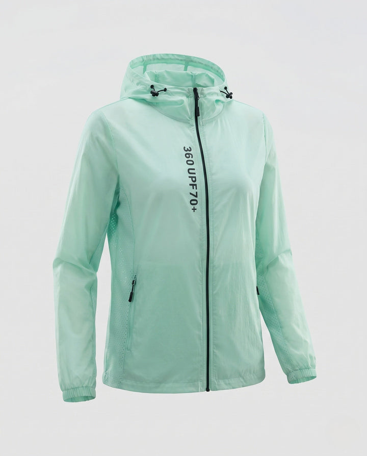 Dam multifunctional UV-skydd jacka med lätt material