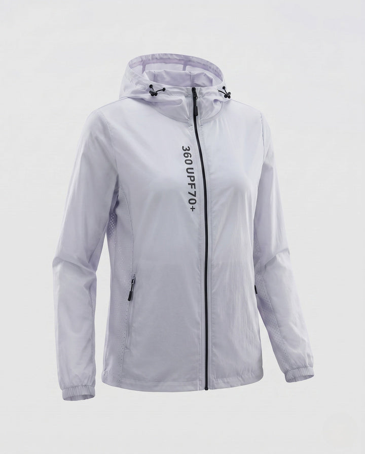Dam multifunctional UV-skydd jacka med lätt material