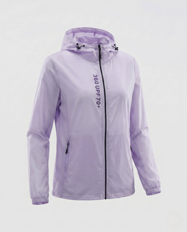 Dam multifunctional UV-skydd jacka med lätt material