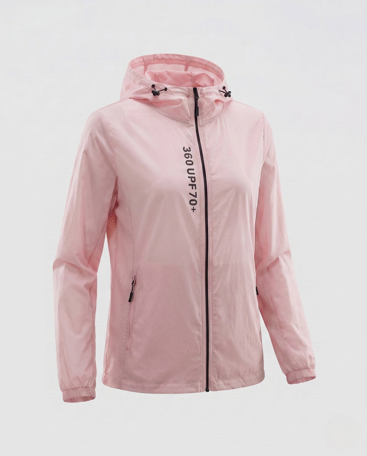 Dam multifunctional UV-skydd jacka med lätt material