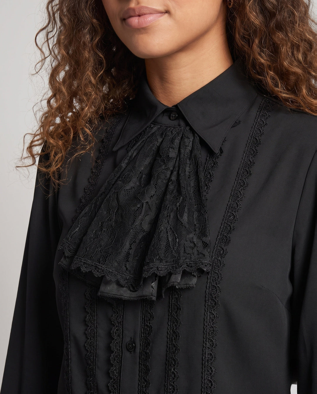 Dam elegant Waistcoat med blommig design och Asymmetric fåll