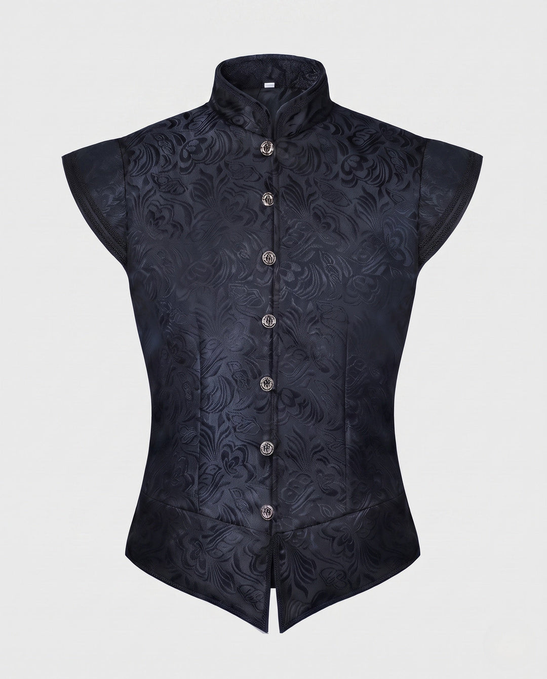 Dam elegant väst med elaborate design och fine detaljer