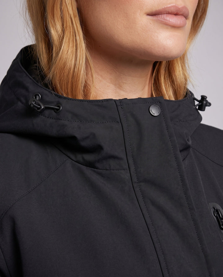Dam funktionell Transition jacka med Removable huva