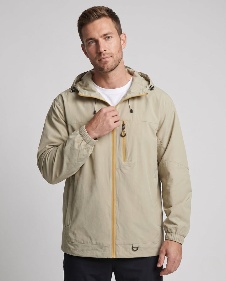 Herr Technical Utomhus Jacka med Justerbar Huva