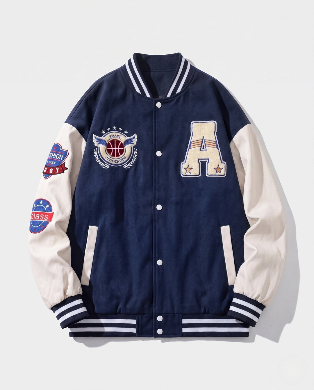Herr Trendy Varsity Jacka