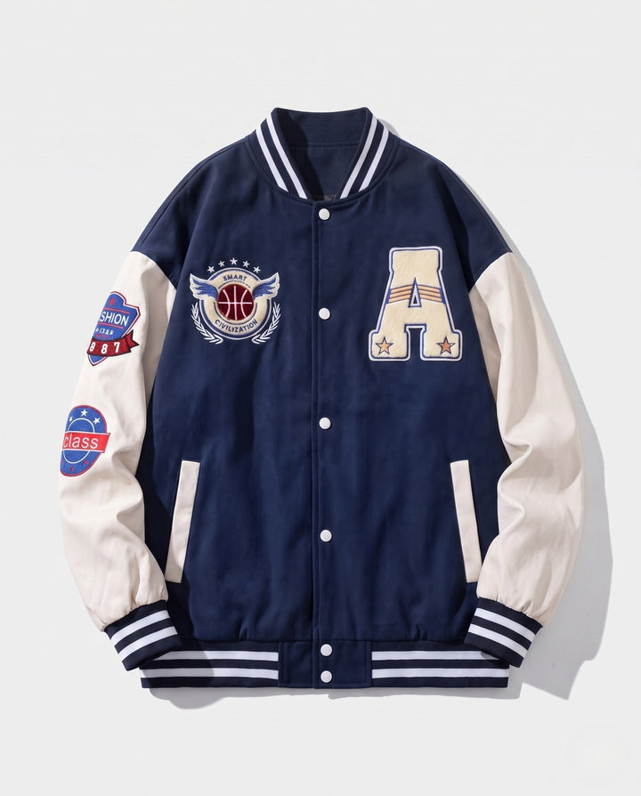Herr Trendy Varsity Jacka
