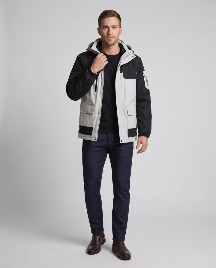 Herr Termisk Insulated Vinter Jacka
