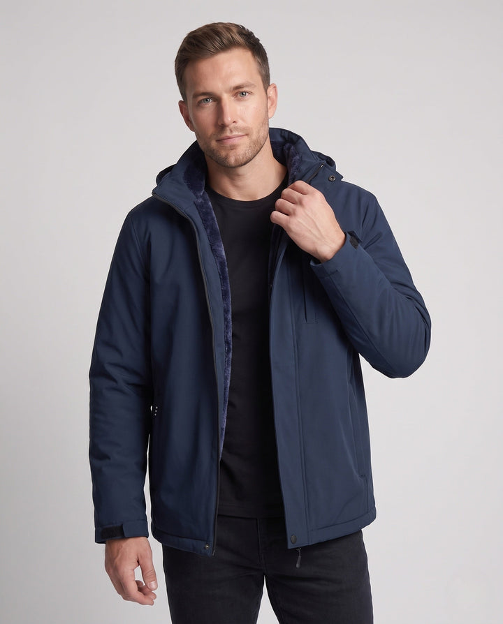 Herr Weatherproof Övergångs Jacka med Fleecefoder