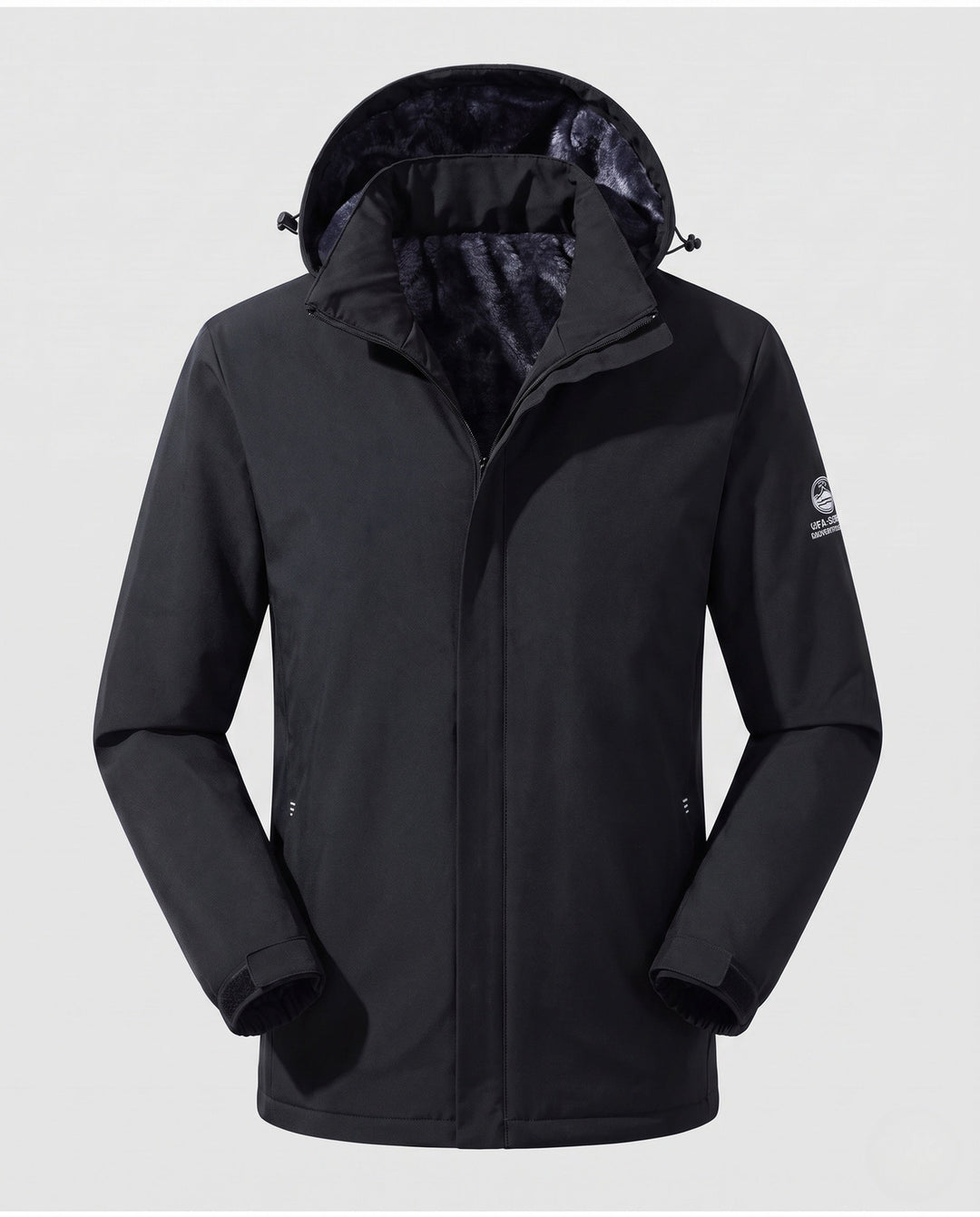 Herr Weatherproof Övergångs Jacka med Fleecefoder