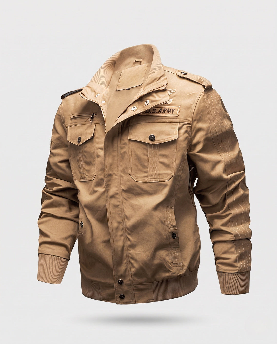 Herr Military-Inspired Utilityjacka