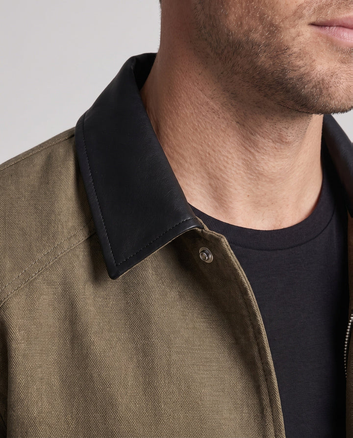 Herr Bekväm Jacka med Texturerad Finish