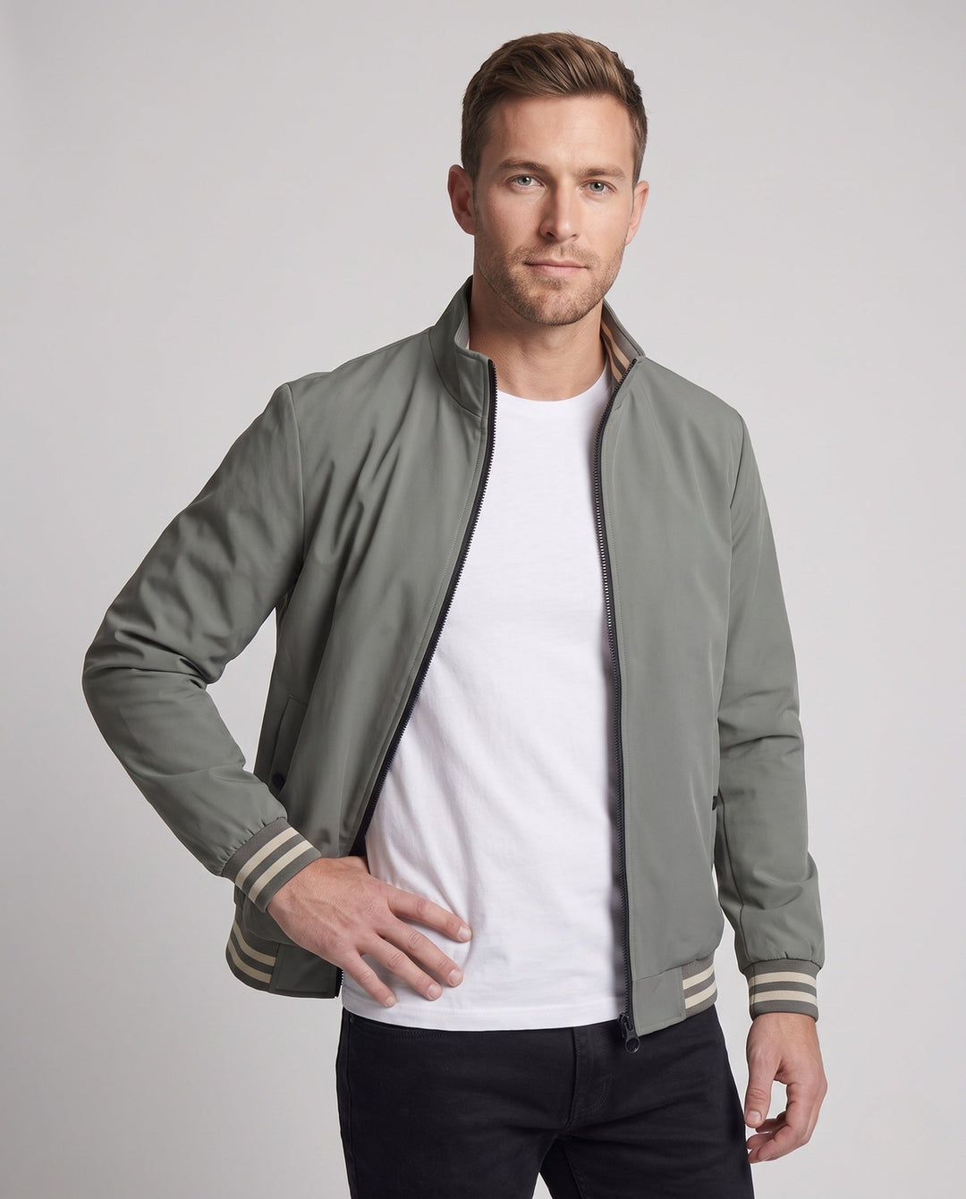 Herr Modern Fritid Streetwear Blouson
