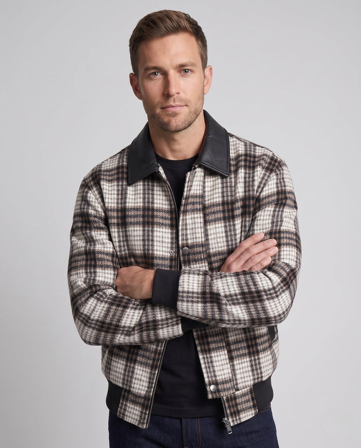 Herr Fashion Checkered Jacka