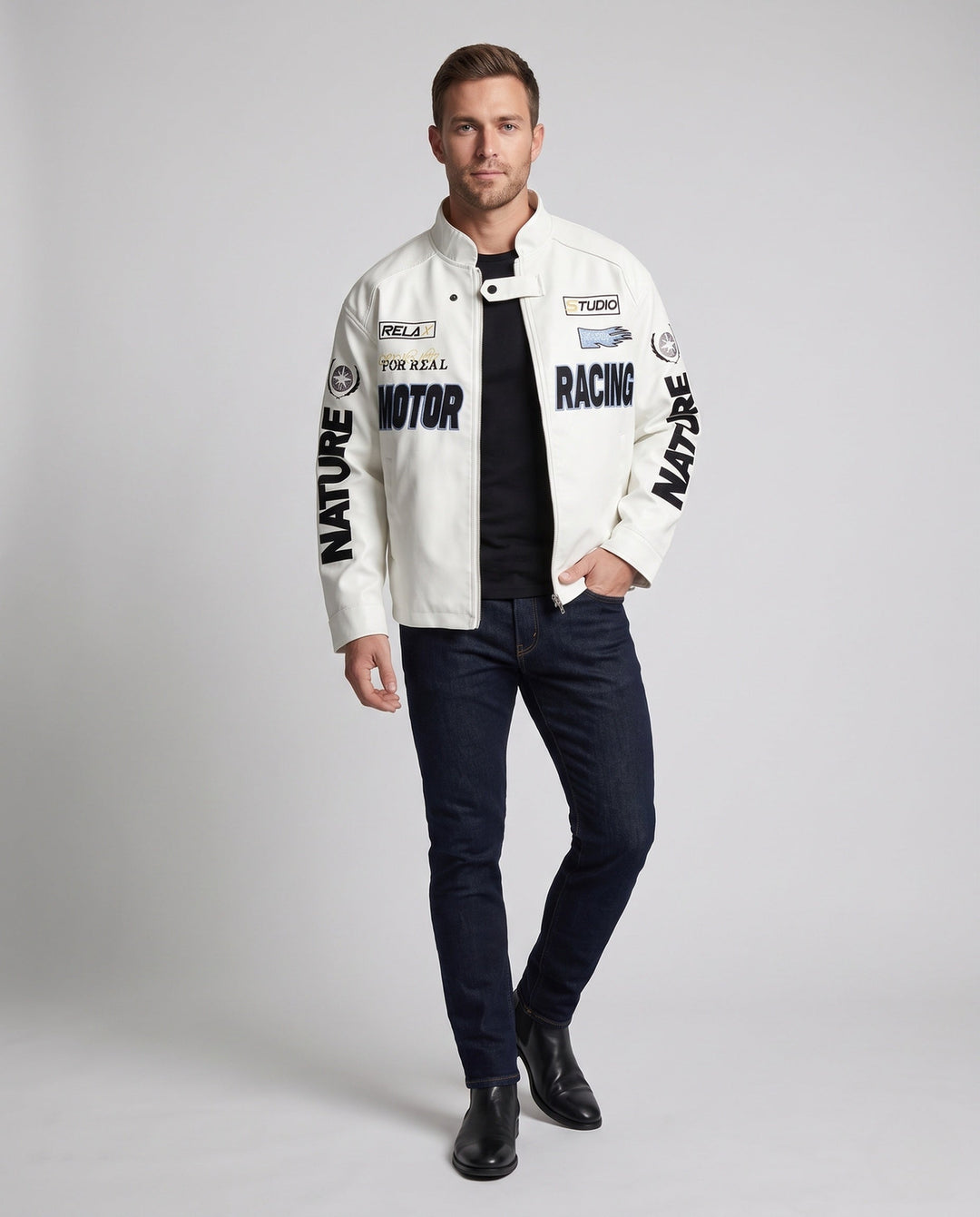 Herr Fashion Racing Jacka