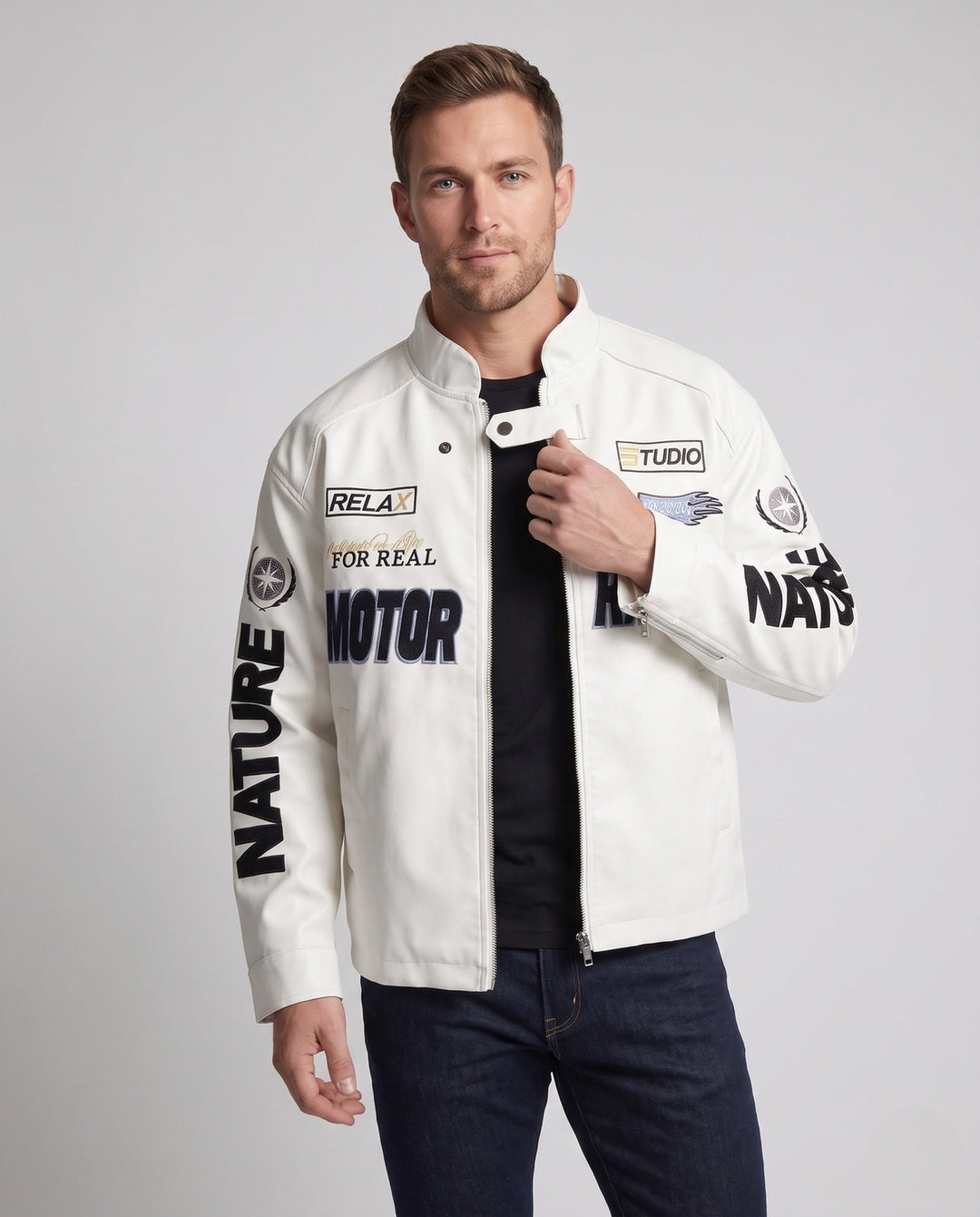 Herr Fashion Racing Jacka