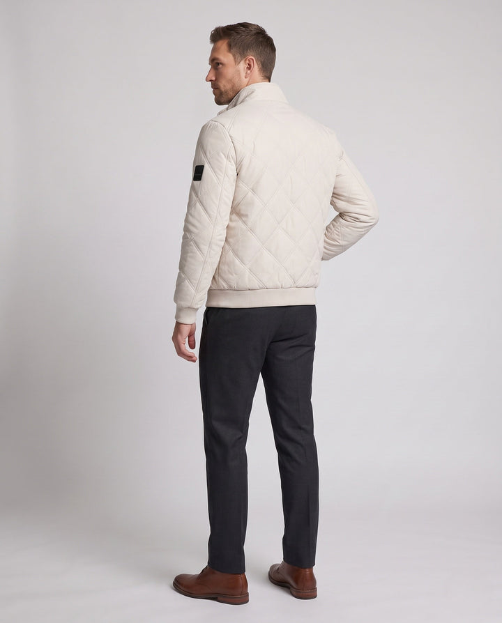 Herr Högkvalitativ Quiltad Jacka