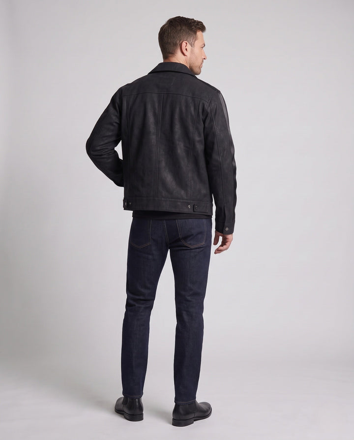 Herr Urban Oversized Jeansjacka