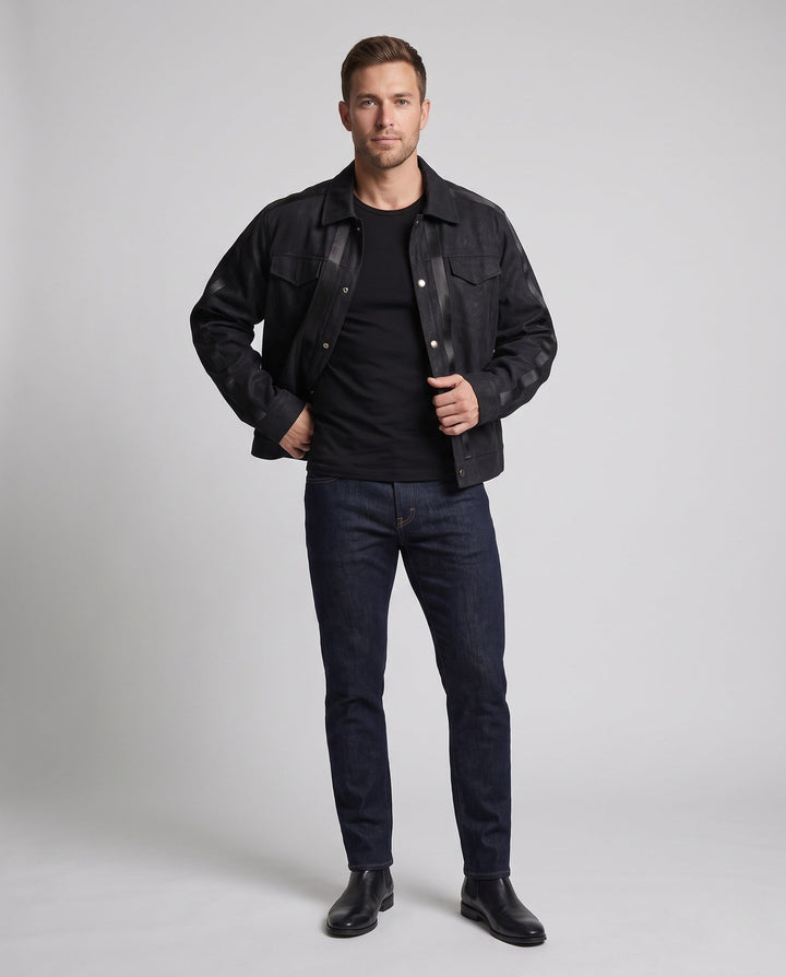 Herr Urban Oversized Jeansjacka