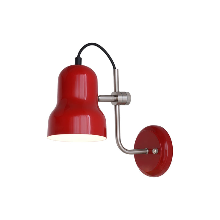 Justerbara Vägglampor Bauhaus Vintage Metall Lampa för Läsning