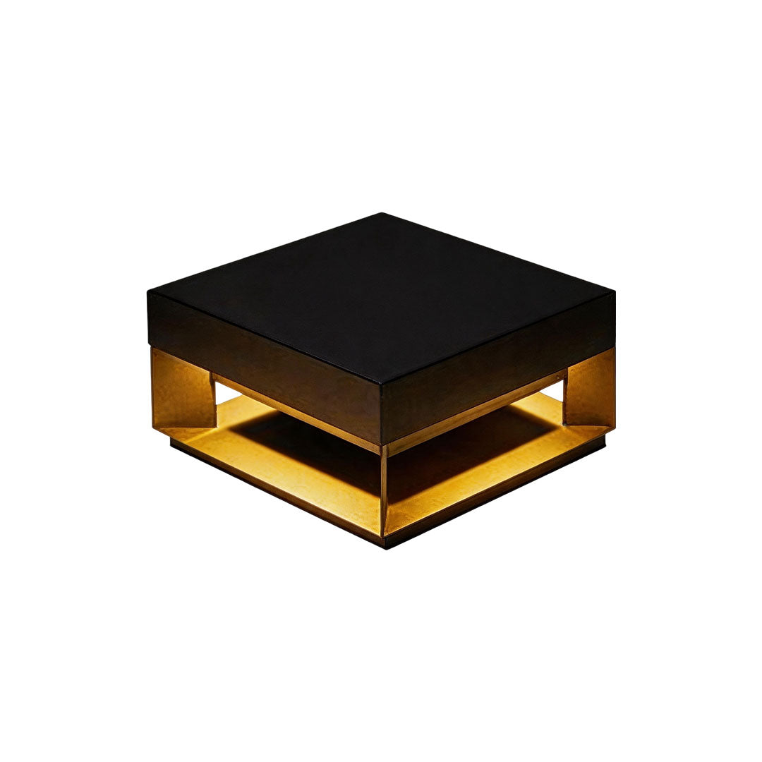 Infart Säule Belysning Modern Fyrkantig Metall Lampa