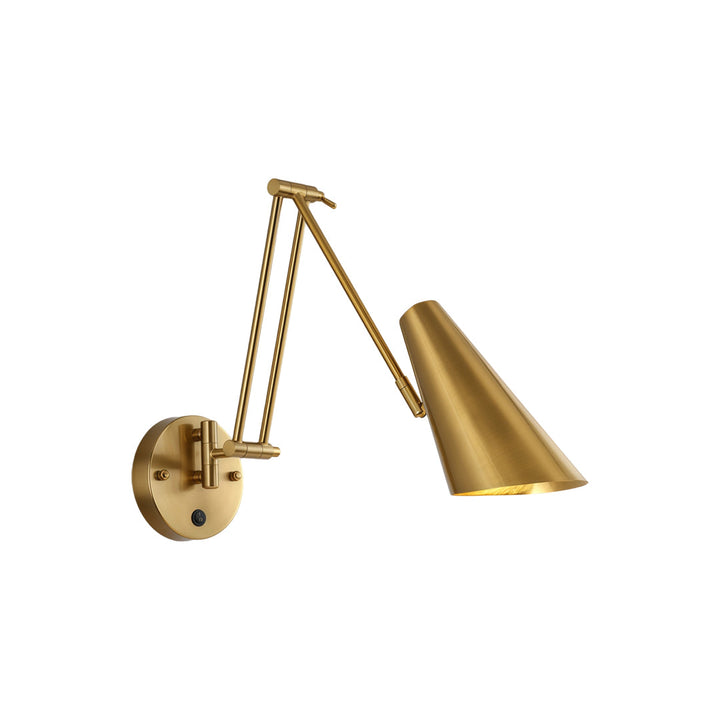 Justerbar Swing Arm Vägglampa Nordisk Minimalistisk LED-lampa