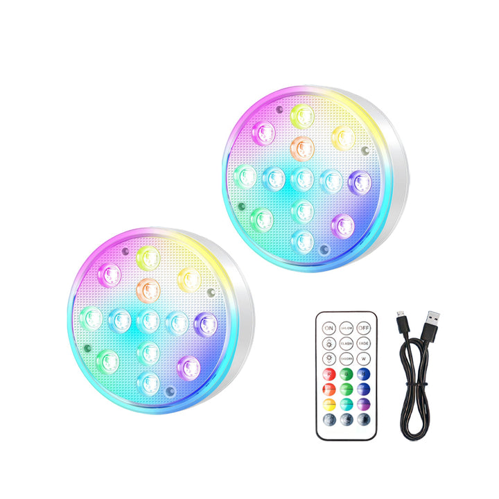 Pool Underwater Lighting LED Ljus Magnetisk Rgb Atmosfär Ljus