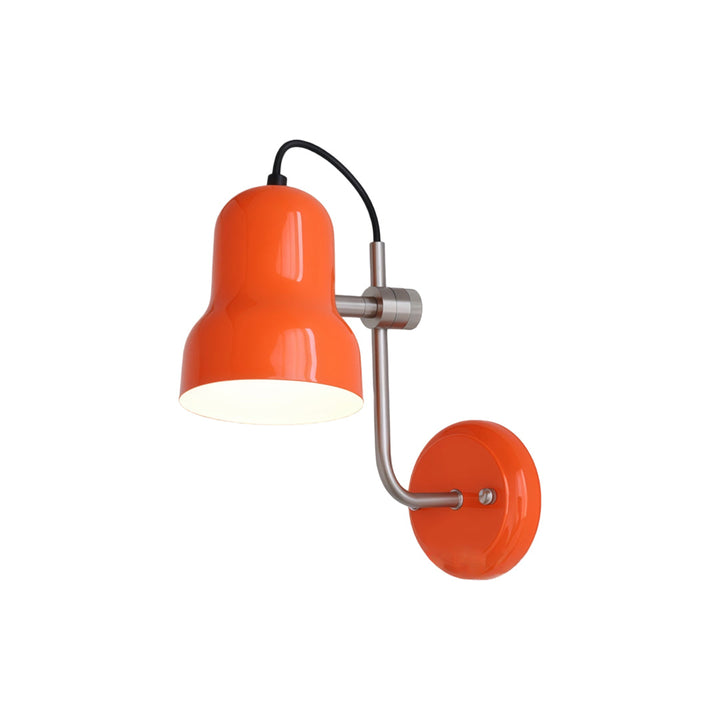 Justerbara Vägglampor Bauhaus Vintage Metall Lampa för Läsning