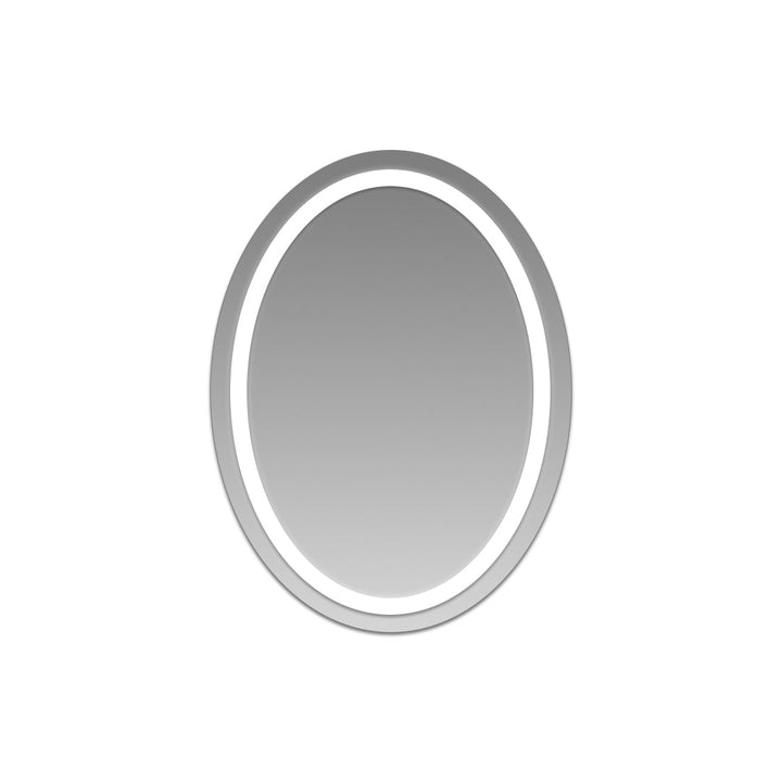 Badrumsspegel med belysning LED Oval Multifunktionell Lampa