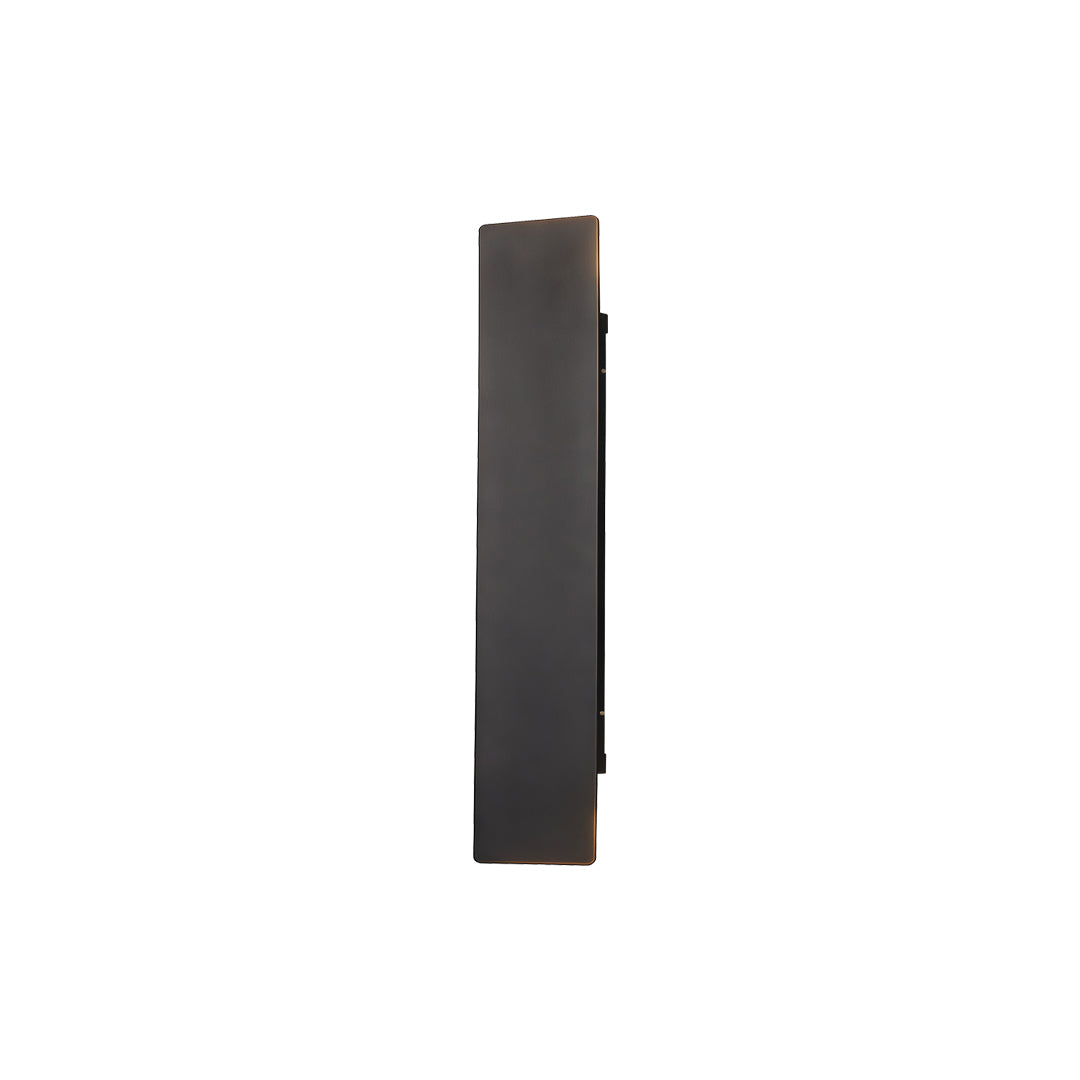 Svarta upp- och nedvägglampor Modern Minimalistisk LED-lampa