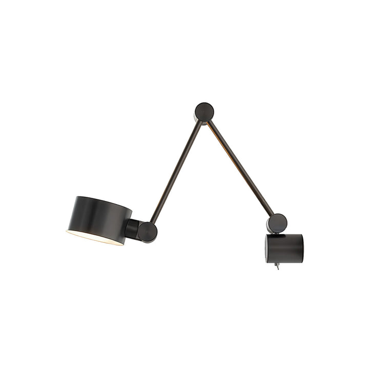 Swing Arm Vägglampa Italiensk-Stil Vintage Ljus