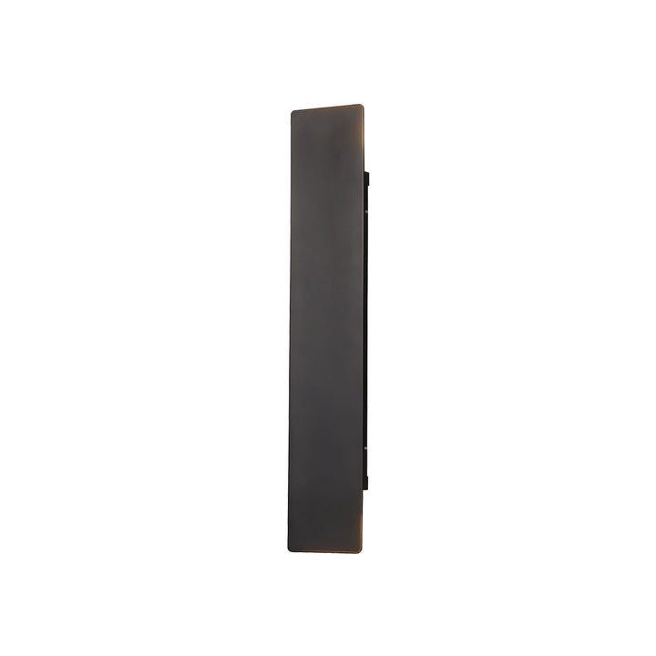 Svarta upp- och nedvägglampor Modern Minimalistisk LED-lampa