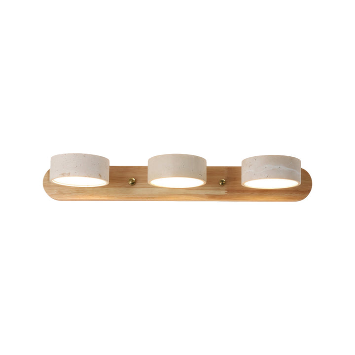 Vanity Bar Light Sconce Japansk Vintage Travertin LED Lampa