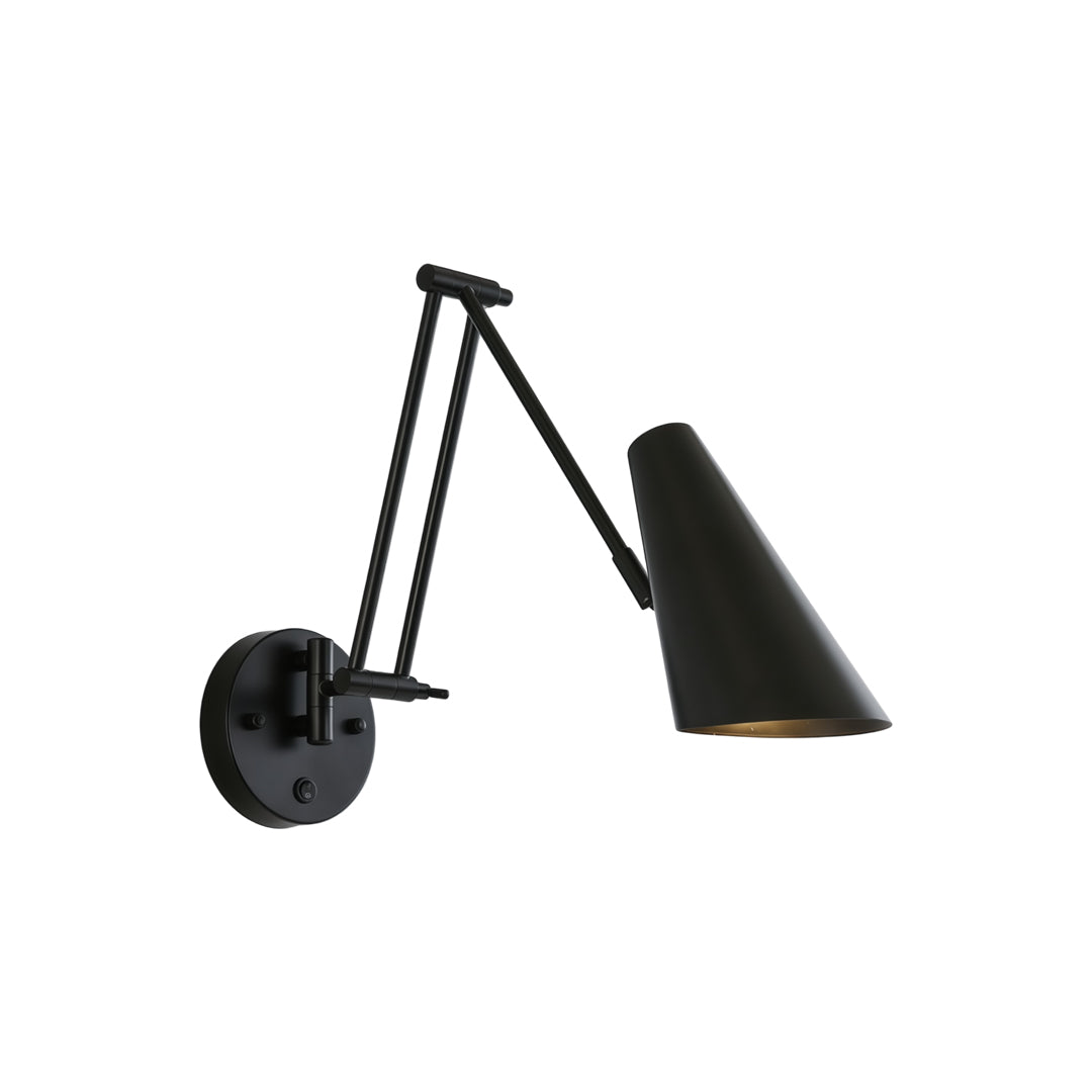 Justerbar Swing Arm Vägglampa Nordisk Minimalistisk LED-lampa
