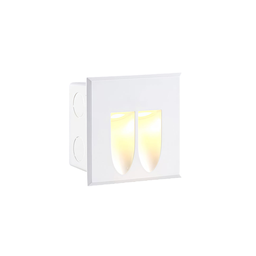 【2 ST】stege LED-lampa infälld LED rörelsesensorlampa