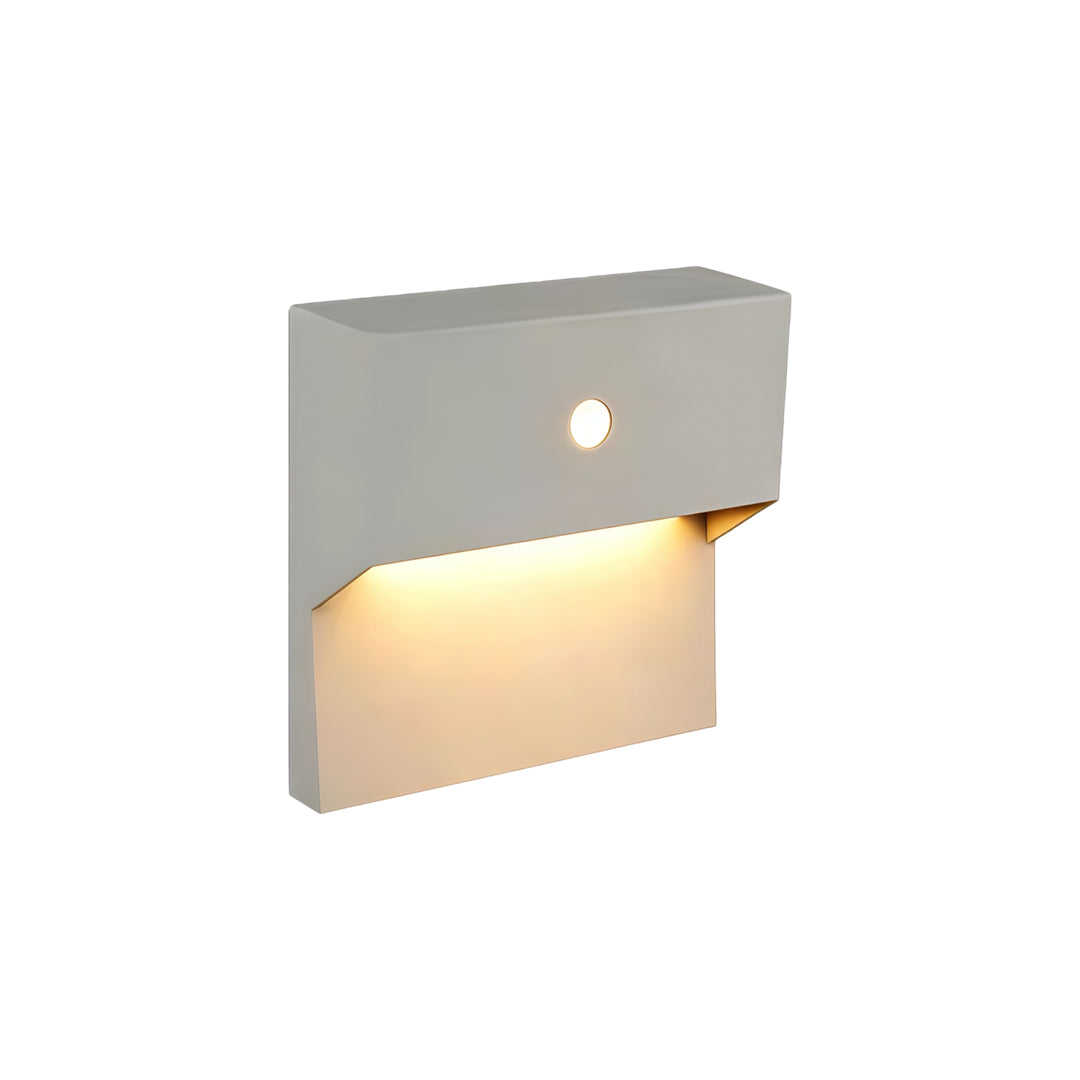 【4 PCS】LED-lampor för trappor Vattentät vägghörnljus