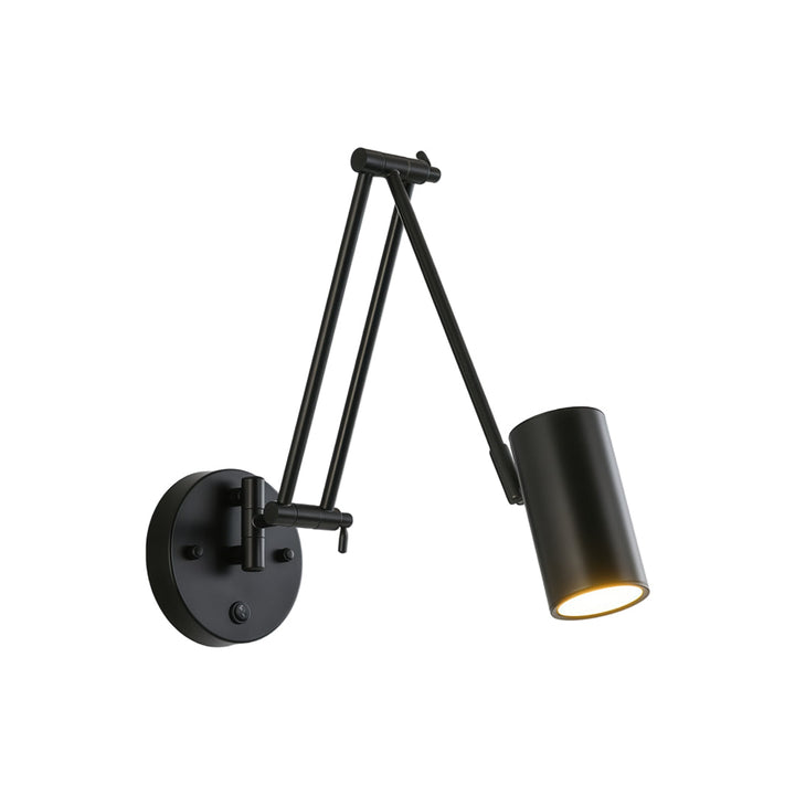Justerbar Swing Arm Vägglampa Nordisk Minimalistisk LED-lampa
