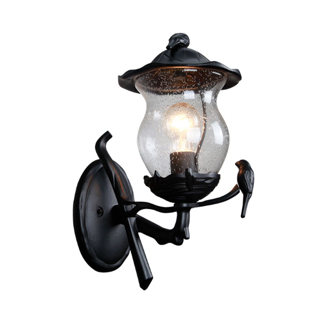 Fågel Vägglampa Europeisk Stil Kreativ Utomhuslampa