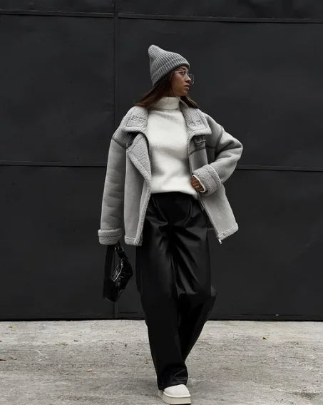 | vinterjacka mjuk &amp; Trendy